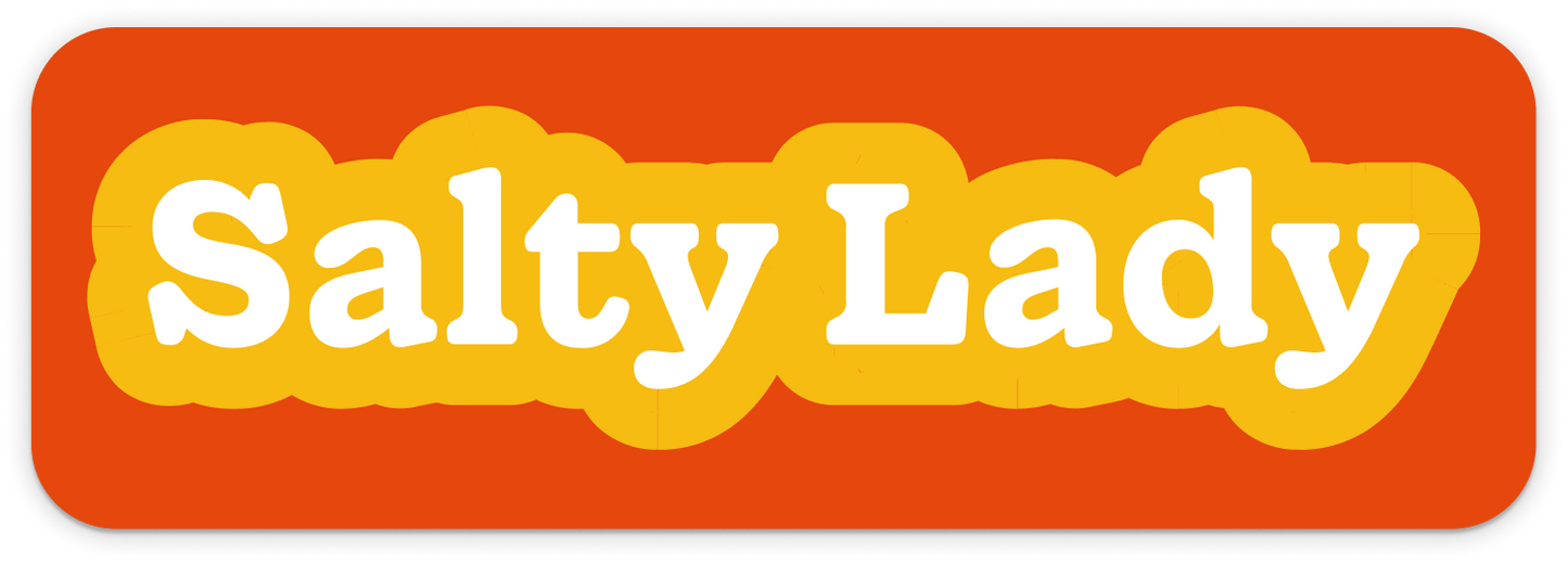 Salty Lady sticker