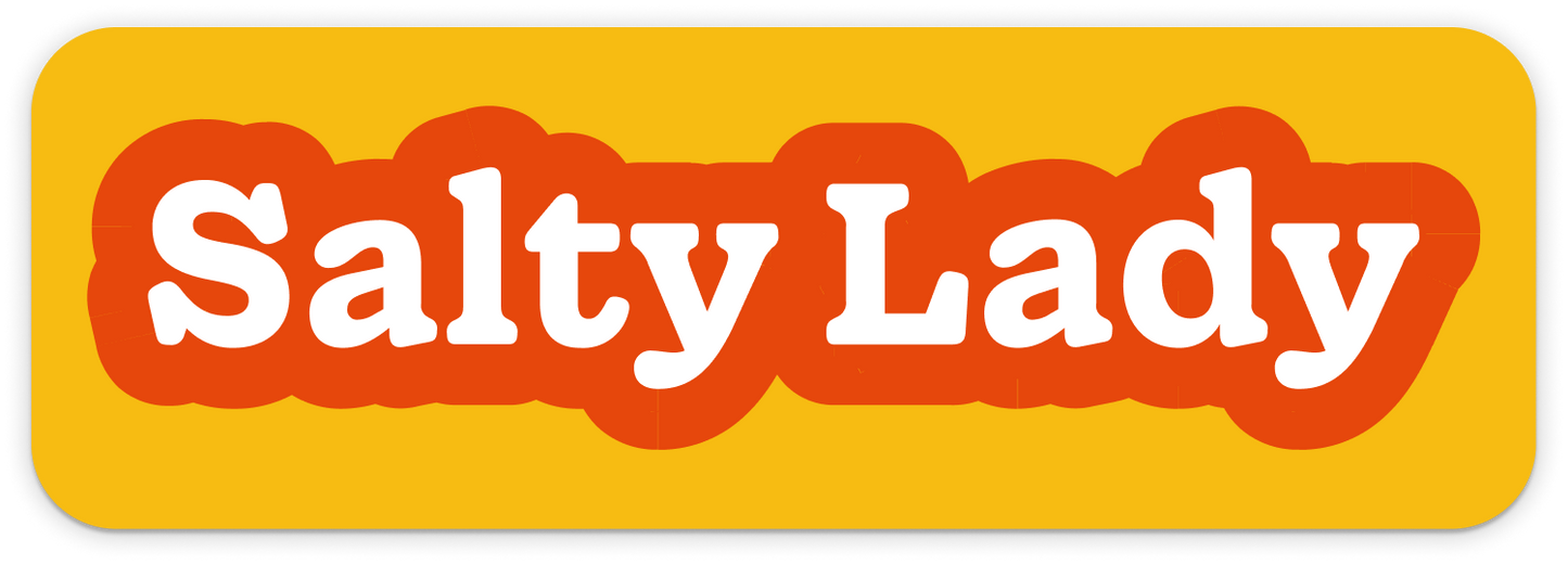 Salty Lady sticker